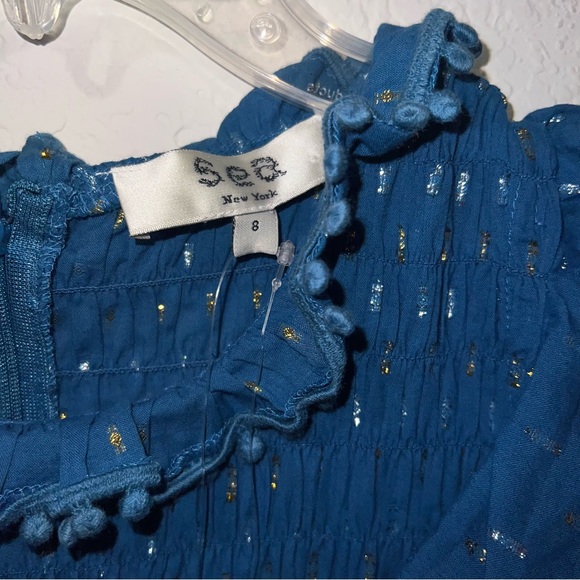 NWT Sea New York Laura smocked Dress - Picture 3 of 6